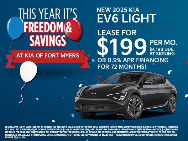 New 2025 Kia EV6 Light